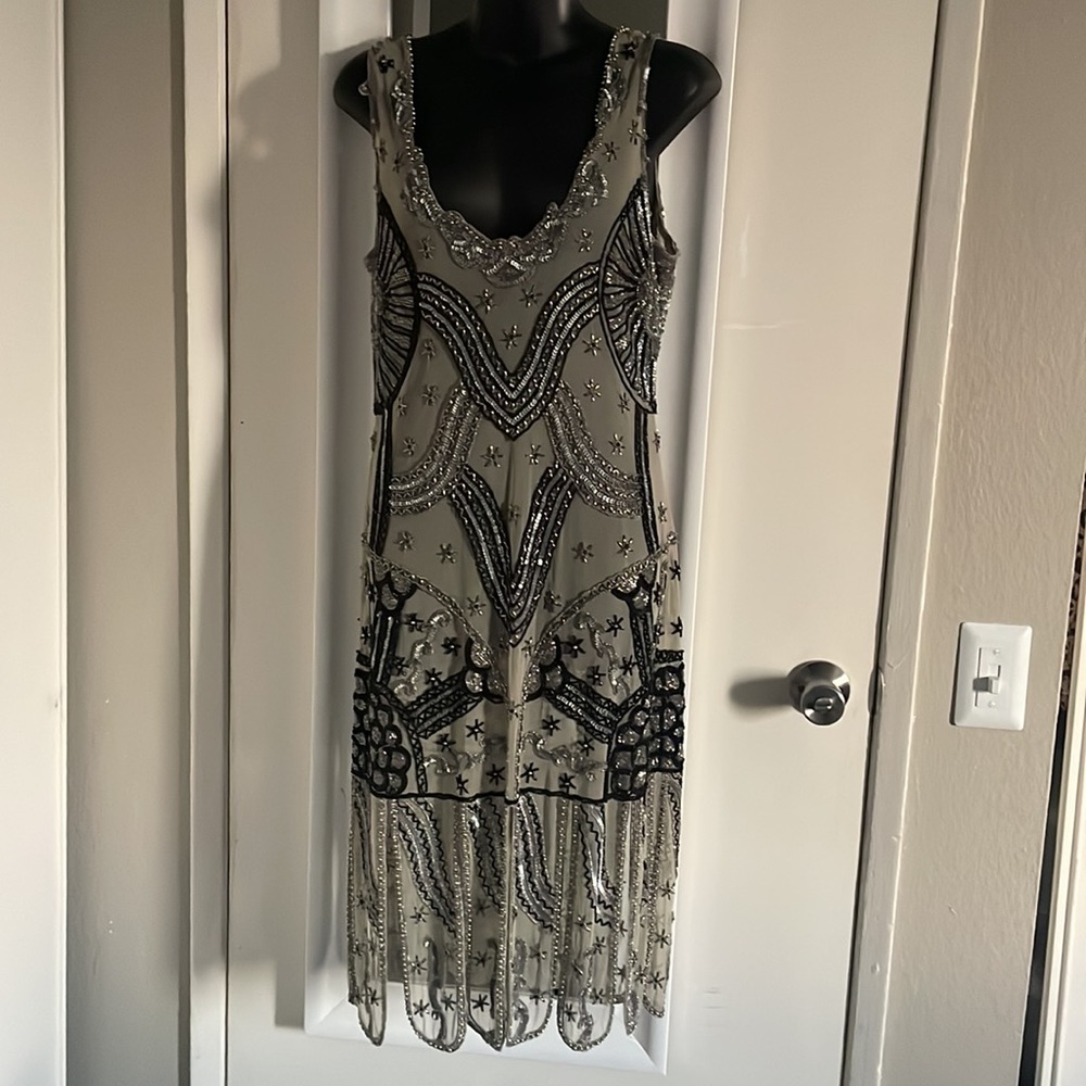 Great Gatsby beaded dress